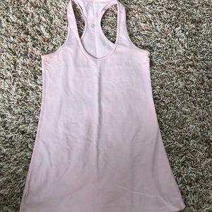 Pink Lululemon Racerback Tank